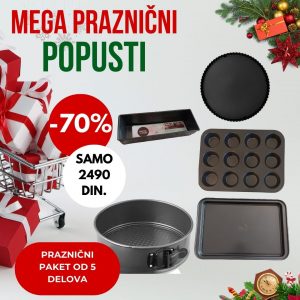 Praznični paket od 5 delova